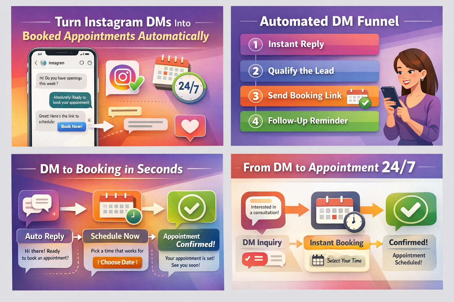 How to turn Instagram DMs into booked appointments